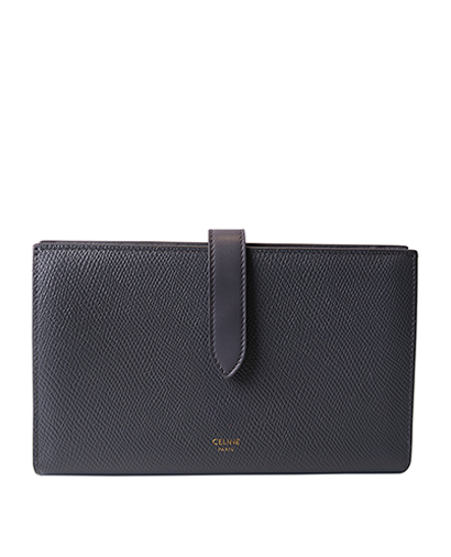 Celine Large Strap Wallet, front view